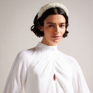 Ted Baker Pearlen Faux Pearl & Crystal Headband